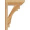 Ekena Millwork Merced Slat Rough Sawn Outlooker, Western Red Cedar, 6"W x 16"D x 24"H OUT06X16X24MRC06RWR - alternate 2
